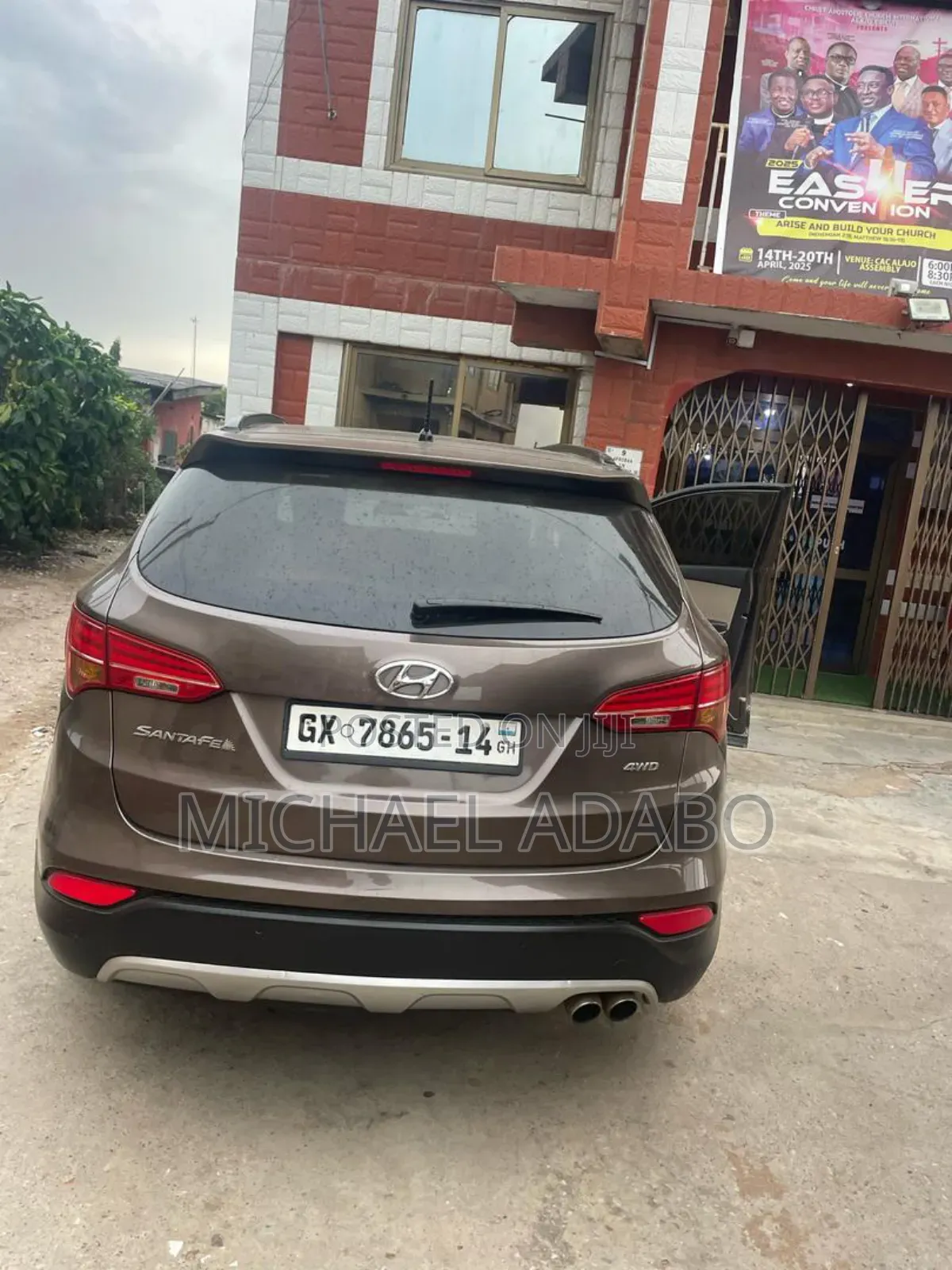 Hyundai Santa Fe GLS 4dr SUV AWD (3.3L 6cyl 6A) 2014 Burgundy