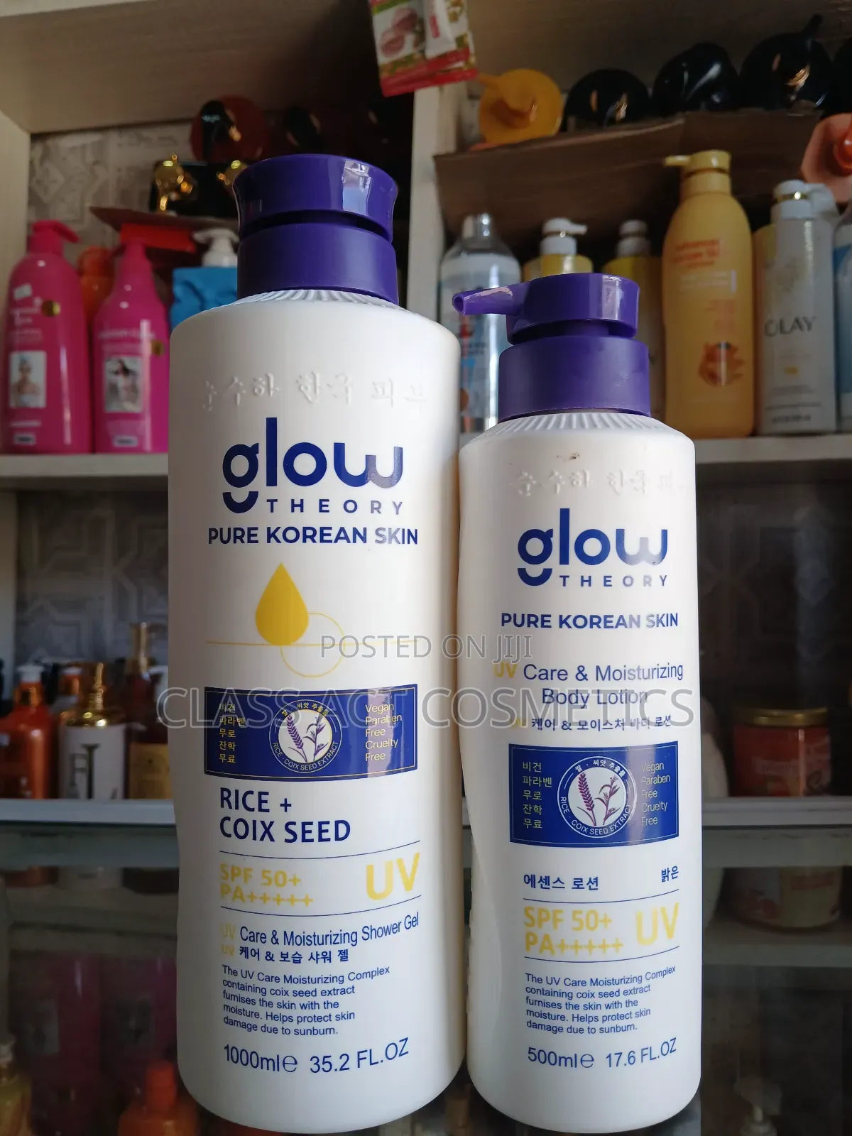 Glow Theory Pure Korean Lotion and Gel