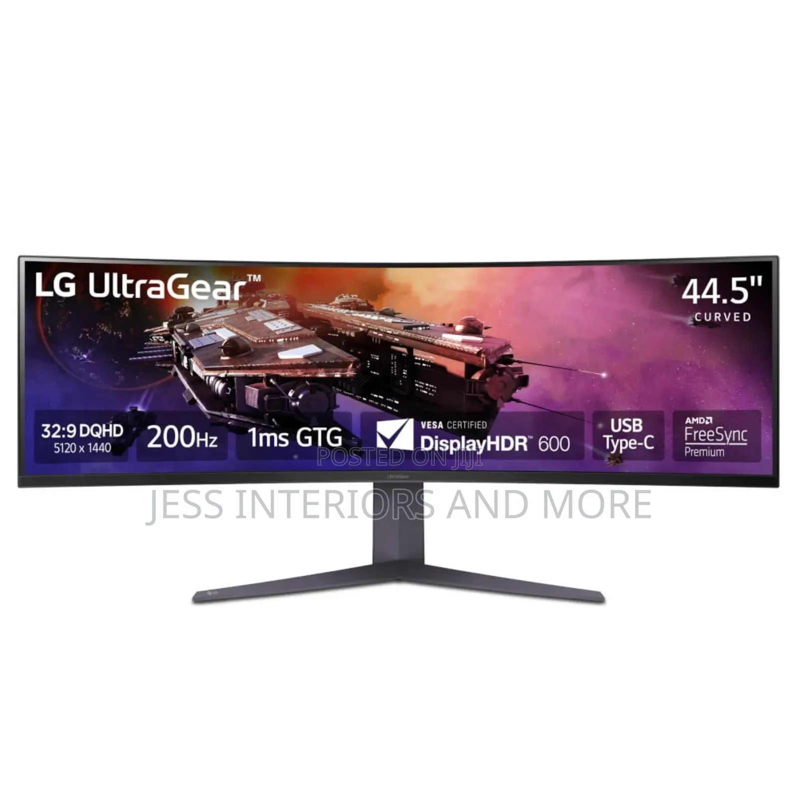 Lg 45" Ultragear QHD Curved Gaming Monitor