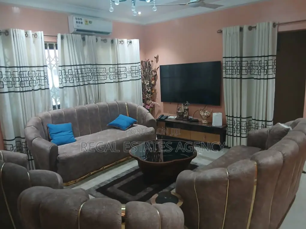 Furnished 4bdrm House in Adenta Housing Down for rent