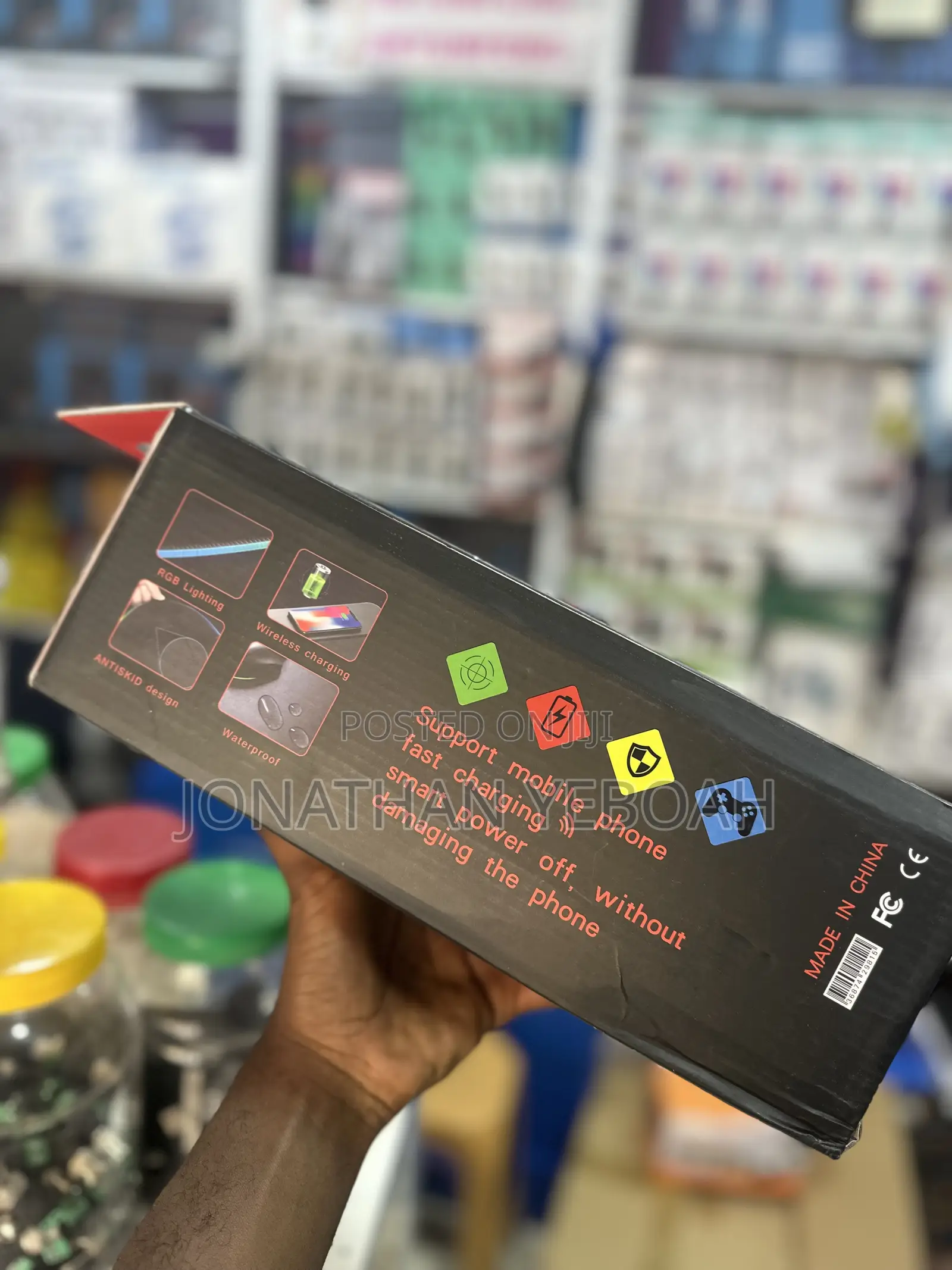 RGB Mouse Pad Wireless Charging