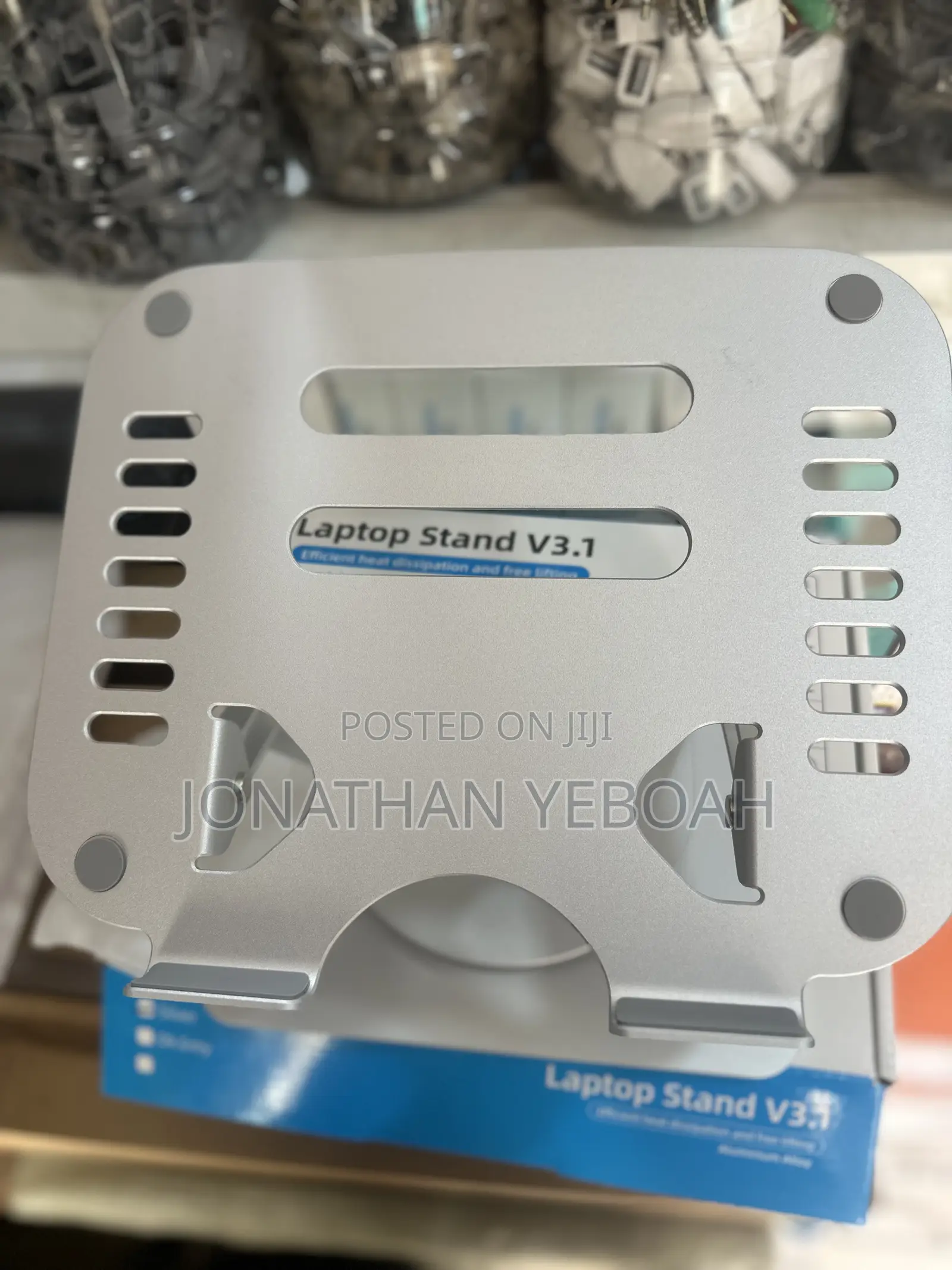 Laptop Stand Metallic Foldable