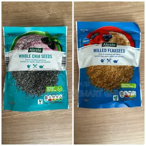 Prunes, Flaxseed, Chia Seeds