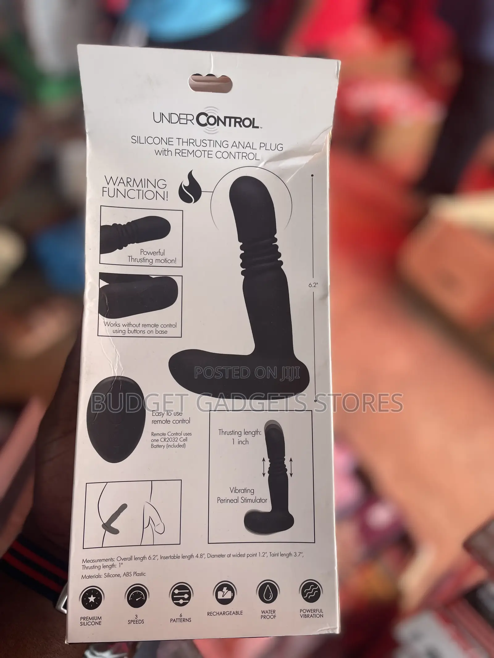 Thrusting Vaginal and Anal Plug