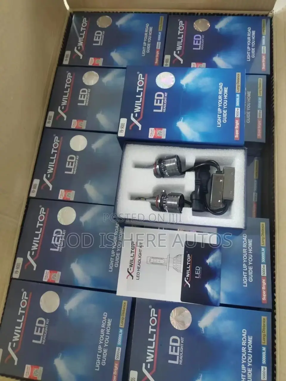 Led Headlight Bulbs for All Cars 5000 Watts