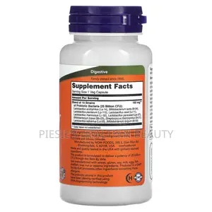 Now Foods Probiotic-10, 25 Billion, 100 Veg Capsules