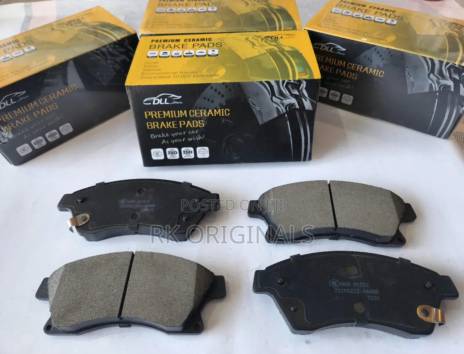 Cruze 10-15/Sonic 12-17 Ceramic Front Brake Pads