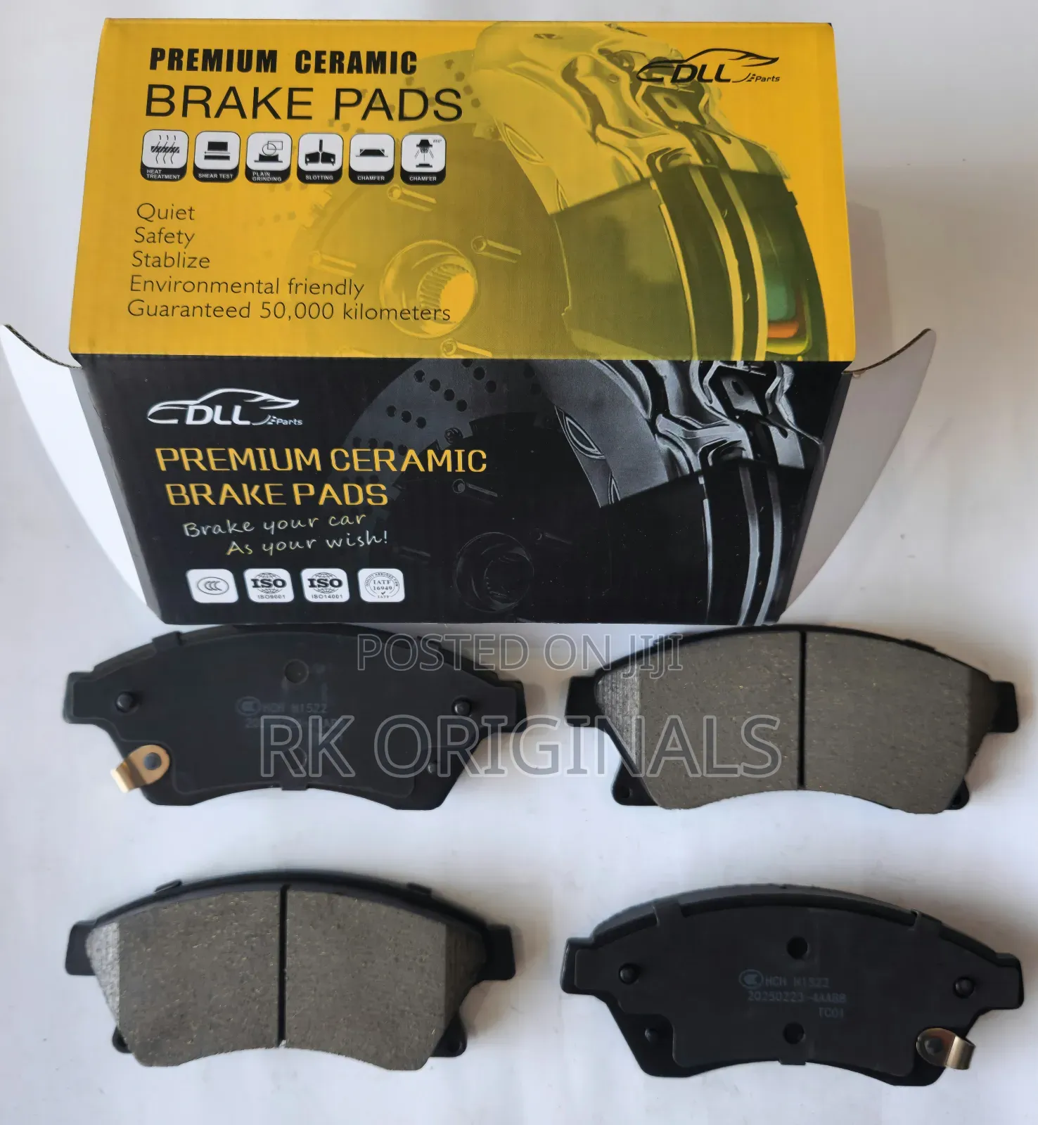 Cruze 10-15/Sonic 12-17 Ceramic Front Brake Pads