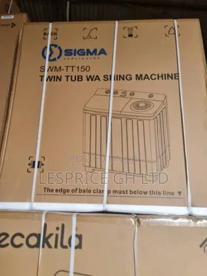 Sigma Washing Machine ~ 15kg With Easy Wash