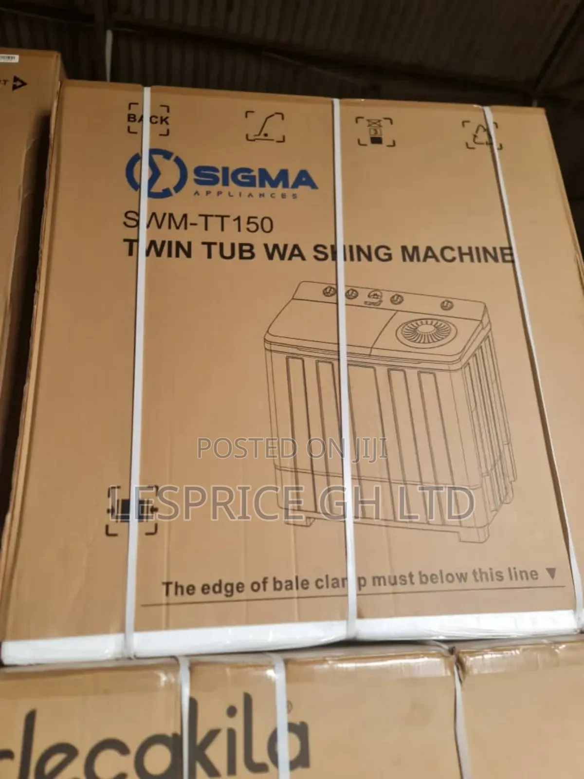 Strong Sigma Washing Machine ~ 15kg Twin Tub