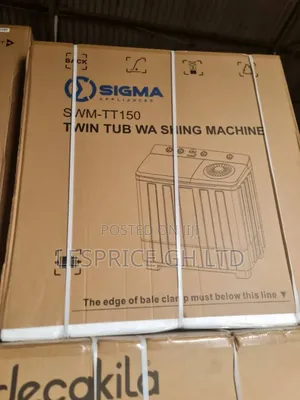 Strong Sigma Washing Machine ~ 15kg Twin Tub