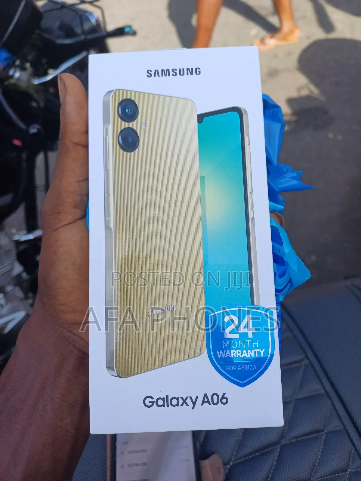New Samsung Galaxy A06 128 GB Gold