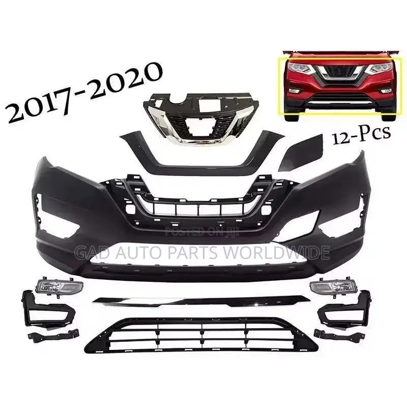 Nissan Rogue Front Bumper 2017-2020