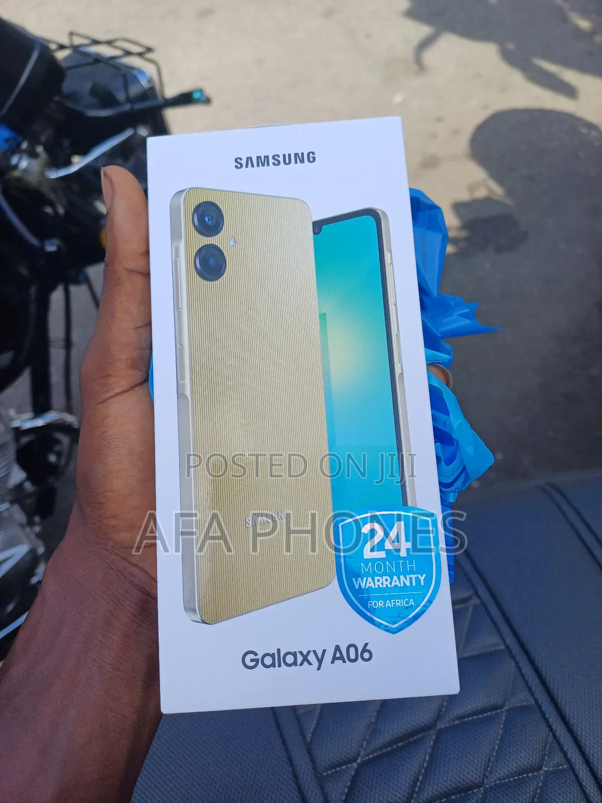 New Samsung Galaxy A06 128 GB Gold