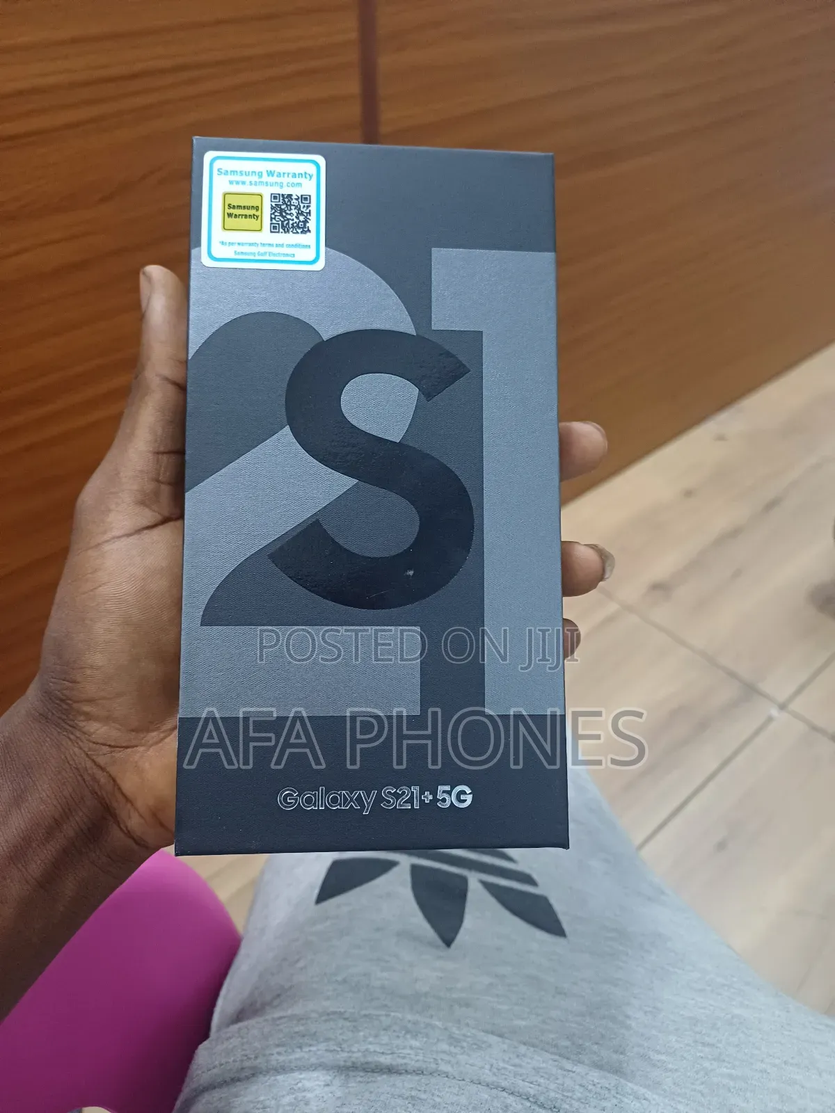 New Samsung Galaxy S21+ 5G 128 GB Black