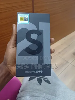 New Samsung Galaxy S21+ 5G 128 GB Black