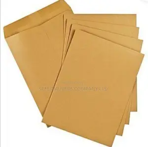 Brown and White Envelopes