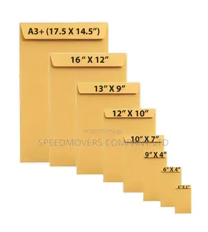 Brown and White Envelopes