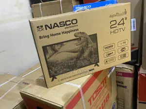 Budgeted Nasco 24” Led Hd Digital Satellite Tv