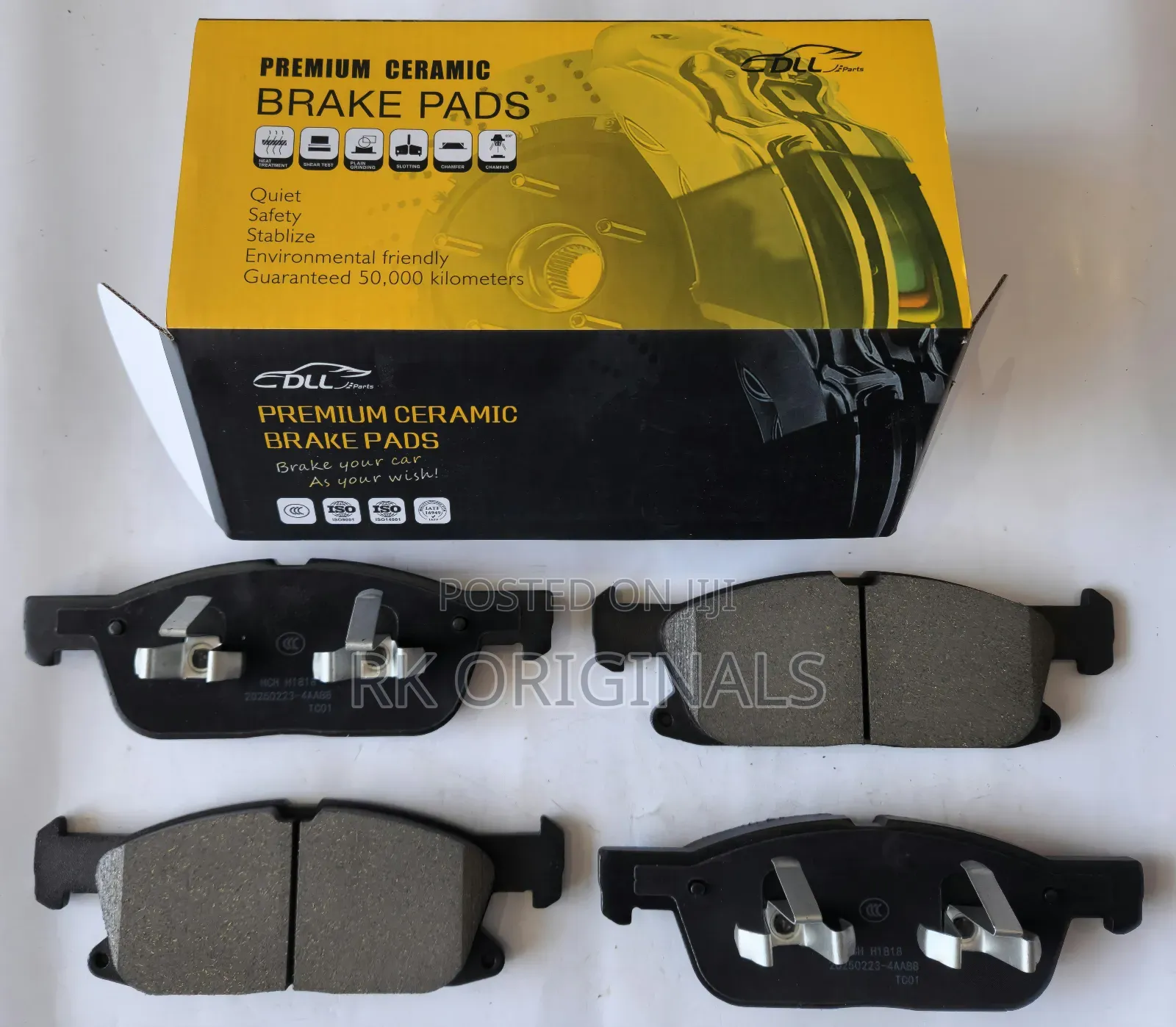 Ford Edge 2015-2021 Ceramic Front Brake Pads
