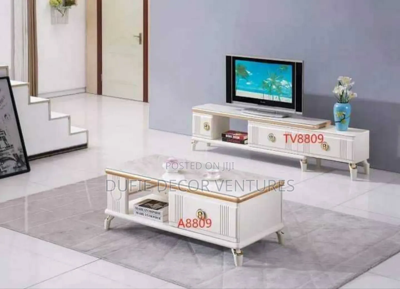 Center Table and Tv Stand