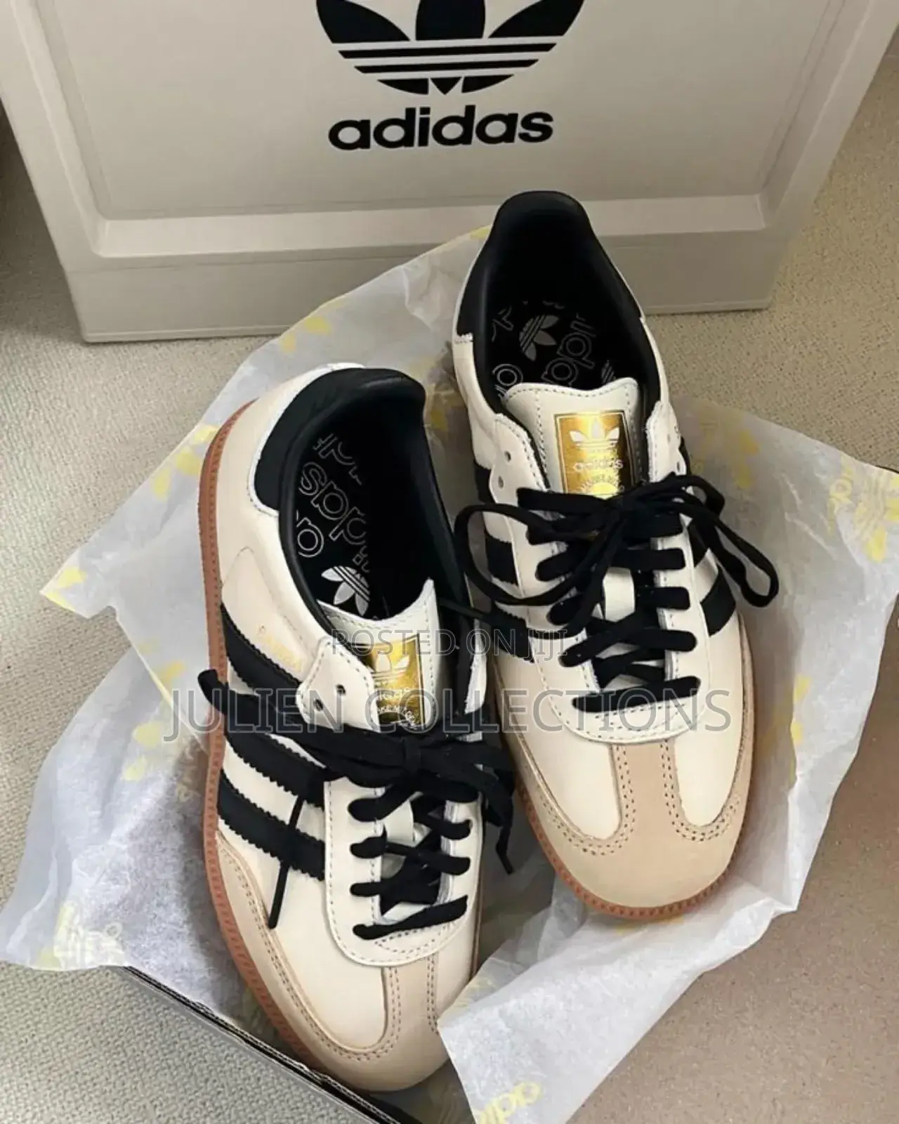 Adidas Samba Og Cream and Black