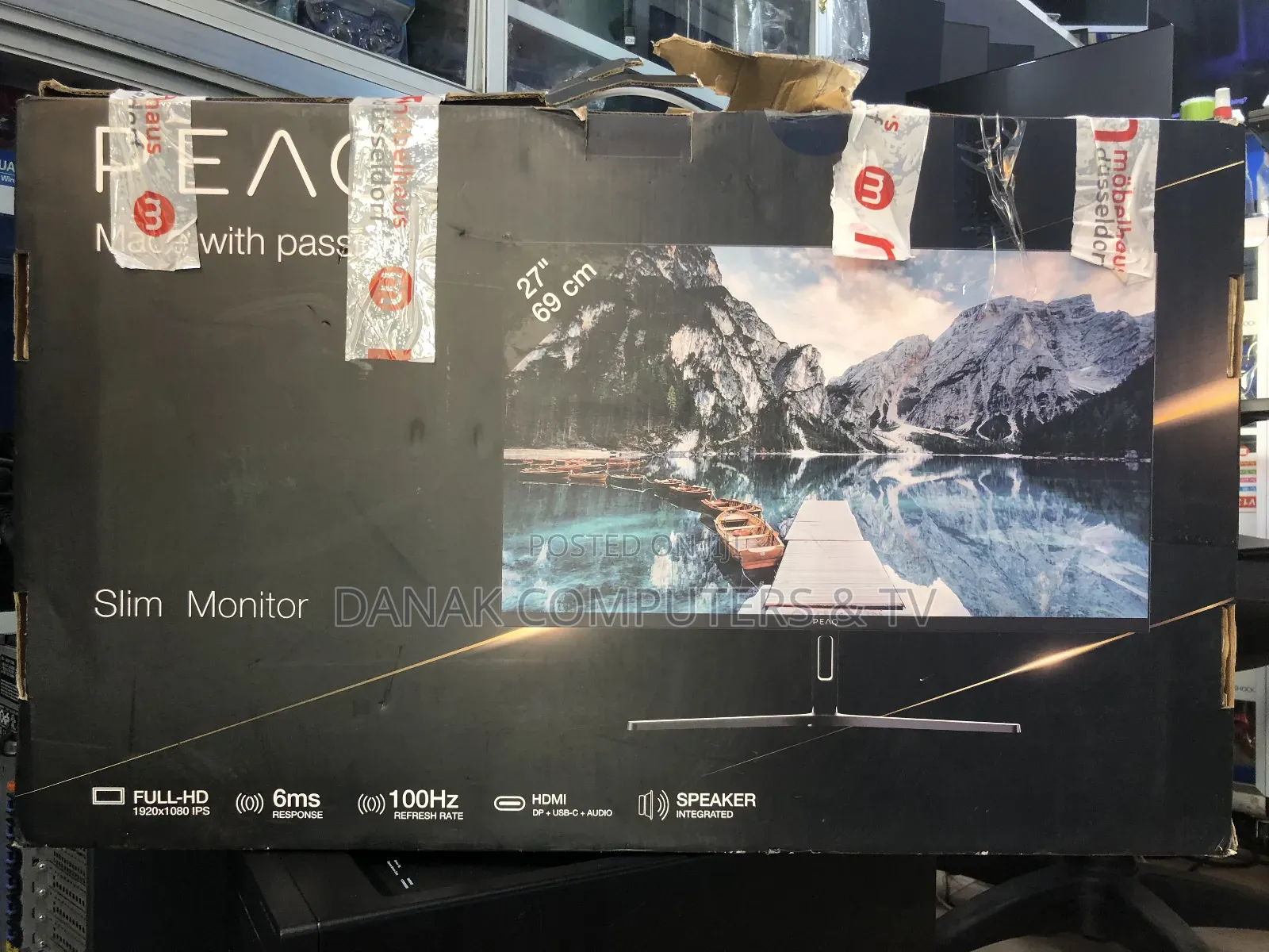 Brand New Peaq Pmo S274-Ifc Zoll Full-Hd Monitor