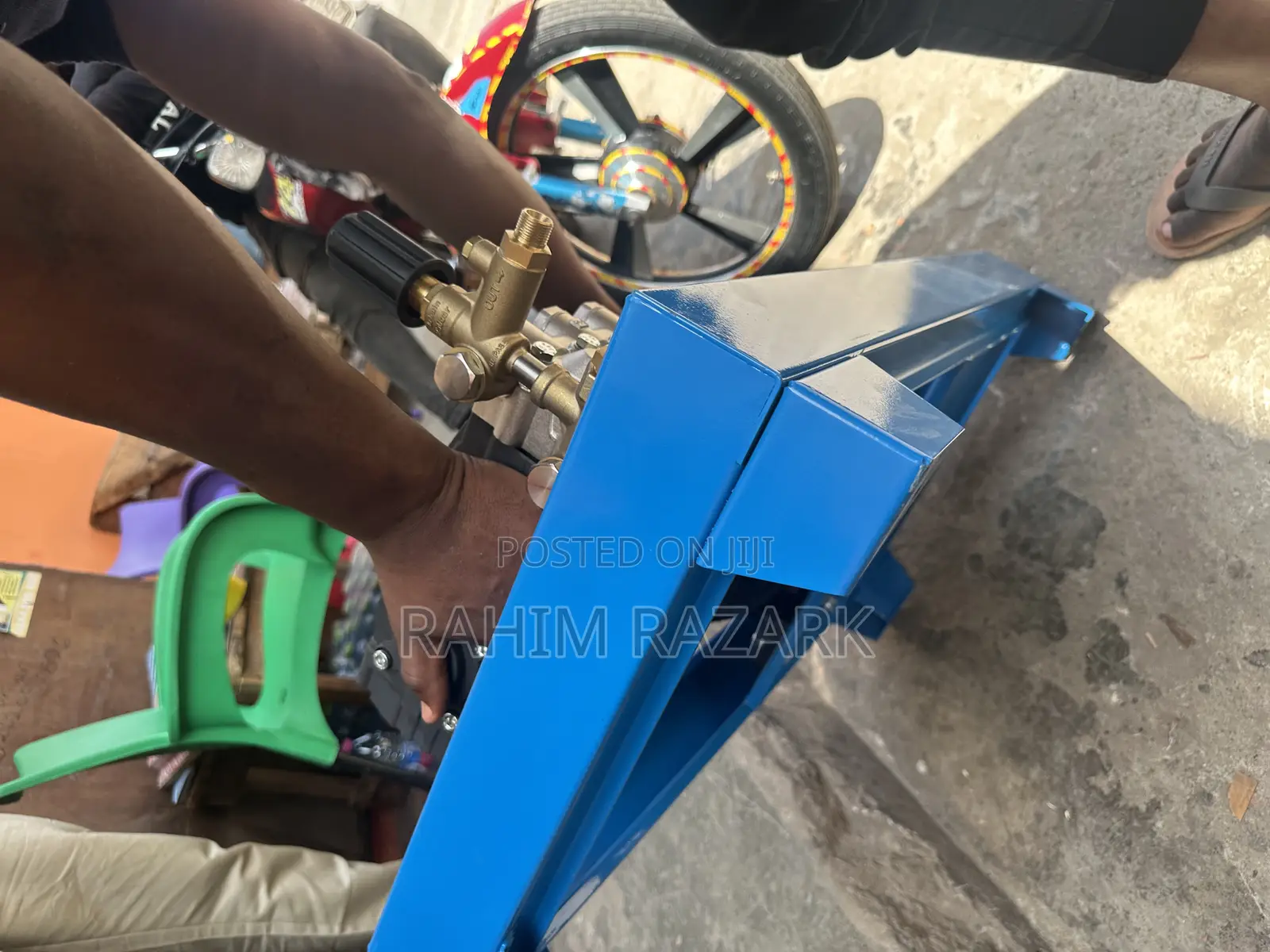 7.5hp Pump Complete With 7.5p Motor With Filter and Switch