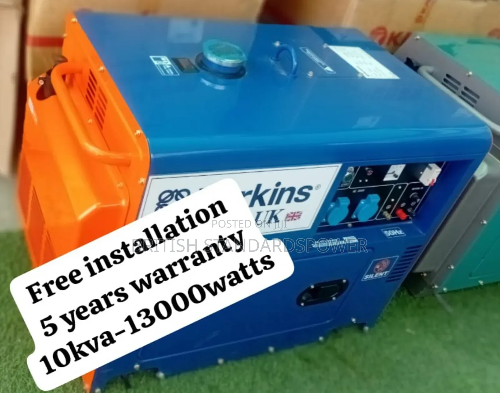 10kva Silent Diesel Genset With Air Cooled Power Unit