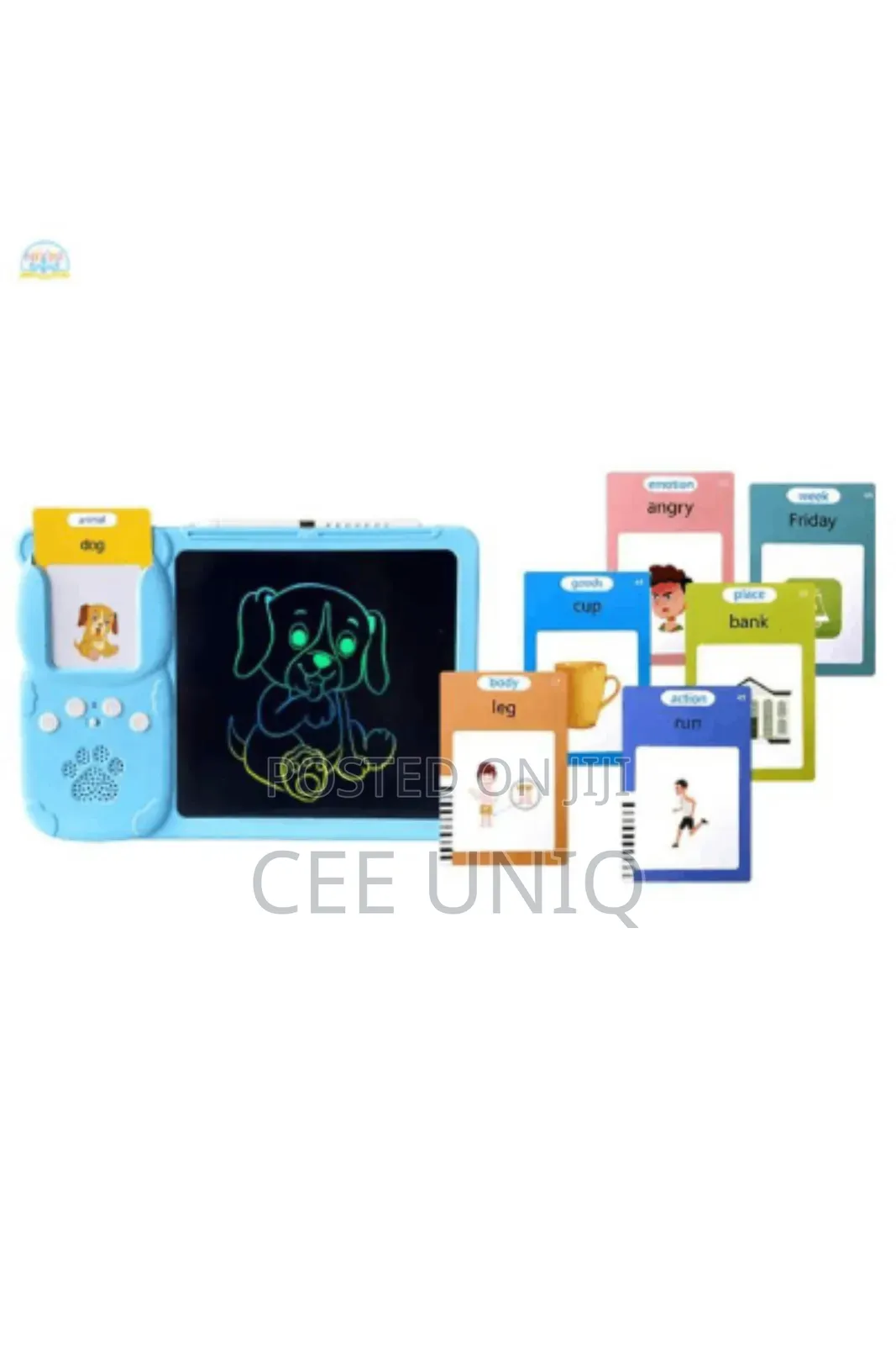 Multipurpose Flash Card Reader With LCD Writing Tablet