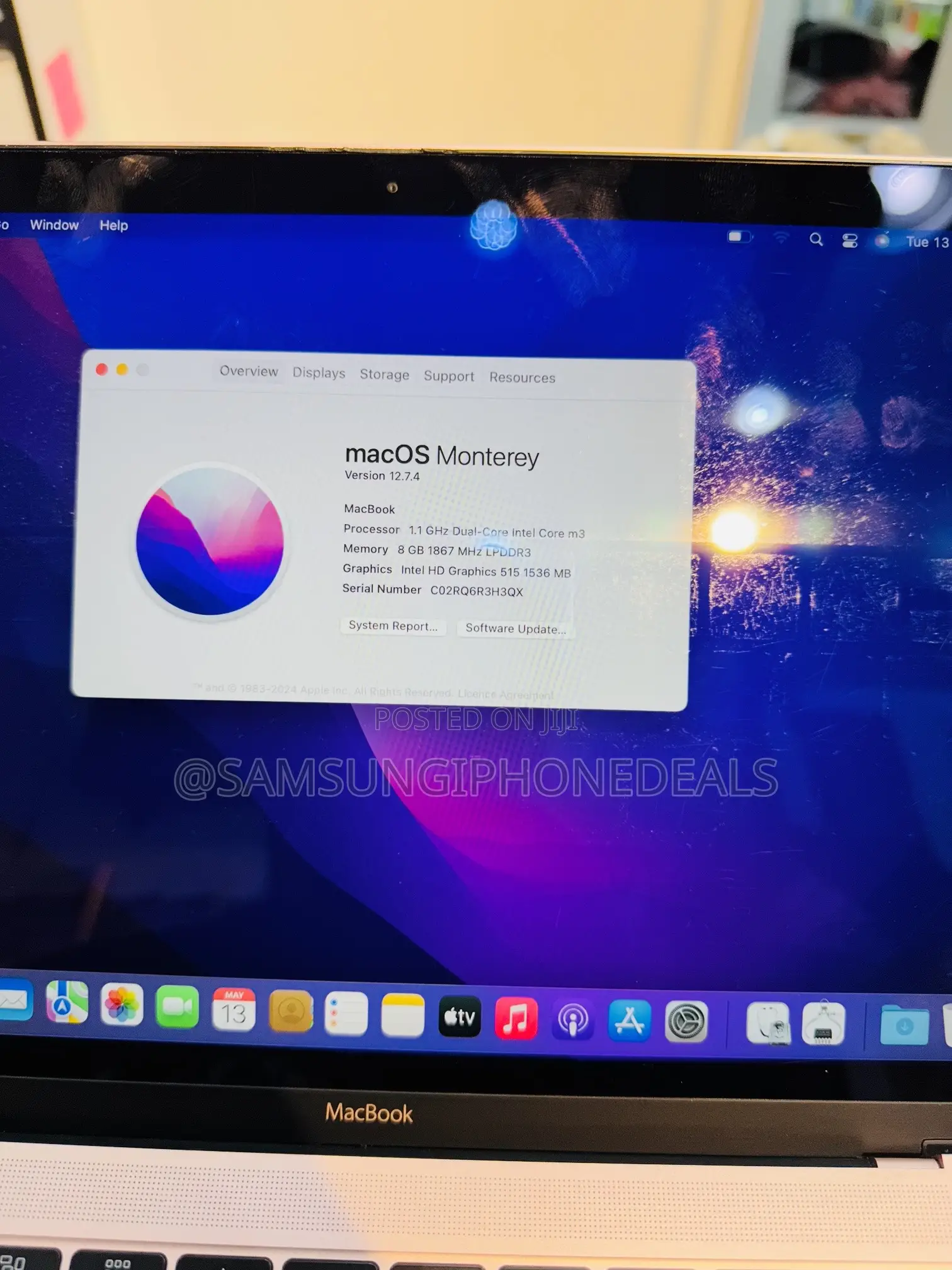 Laptop Apple MacBook 2015 8GB Intel Core M3 SSD 256GB