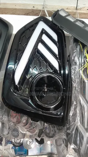 Civic 17 to 21 Hatchback Foglight Covers With Led Lights