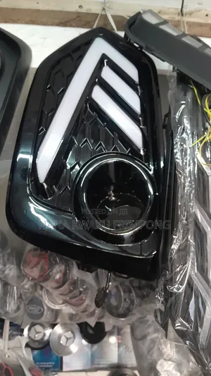 Civic 17 to 21 Hatchback Foglight Covers With Led Lights