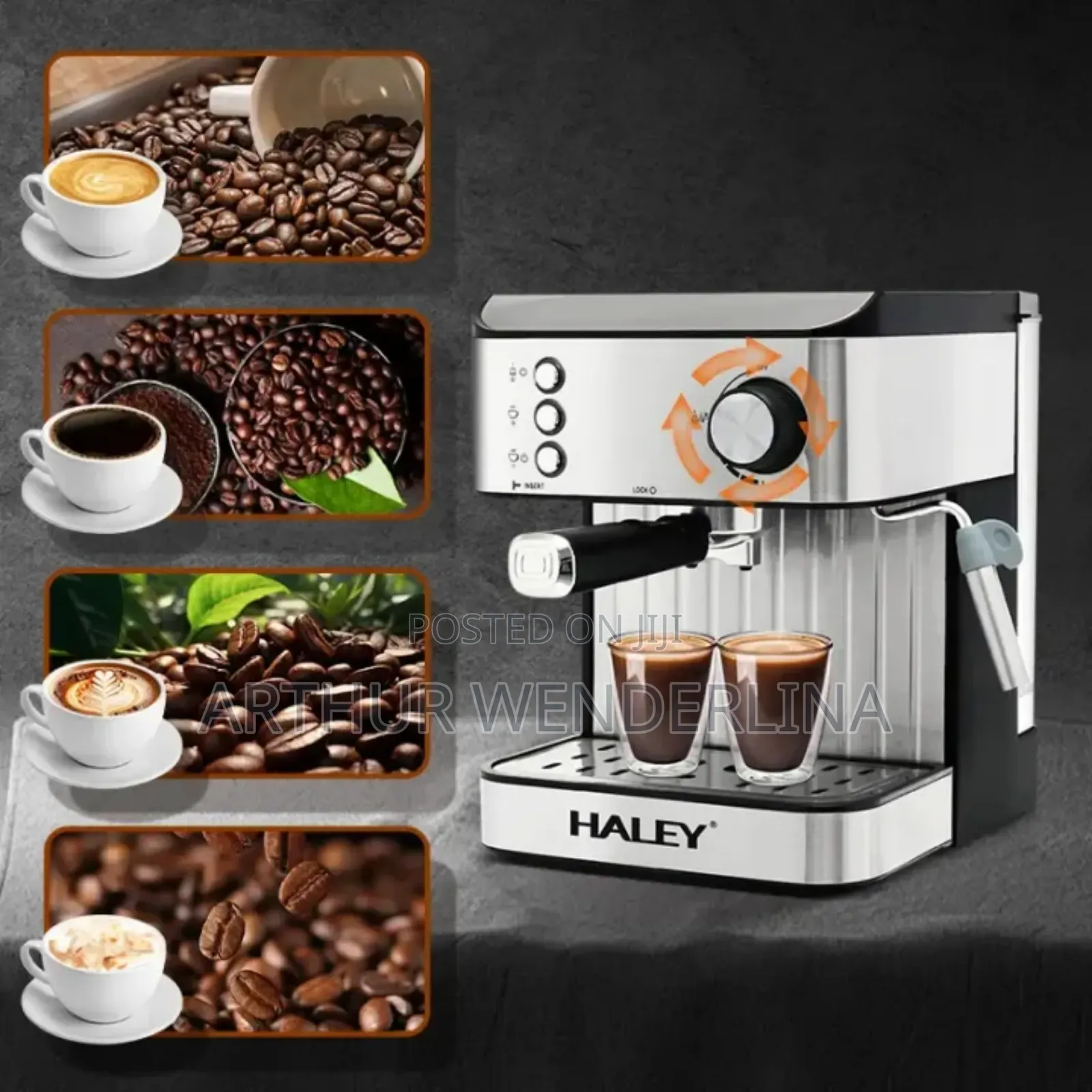Haley Coffee Maker ,Coffee Machine 1.8liters
