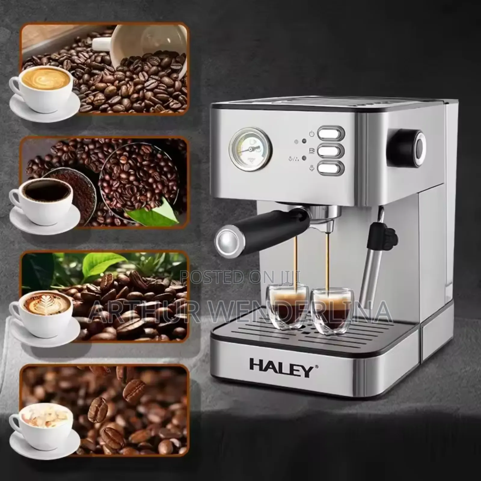Haley Coffee Maker ,Coffee Machine 1.8liters