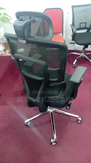 Office Chair (Orthopedic Black)