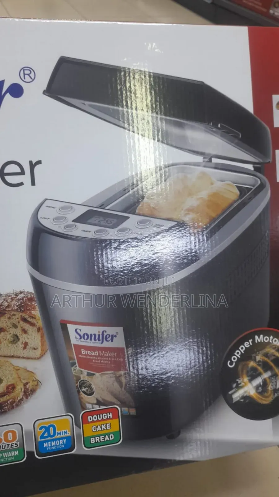 Sonifer Multifunction Digital Bread Maker