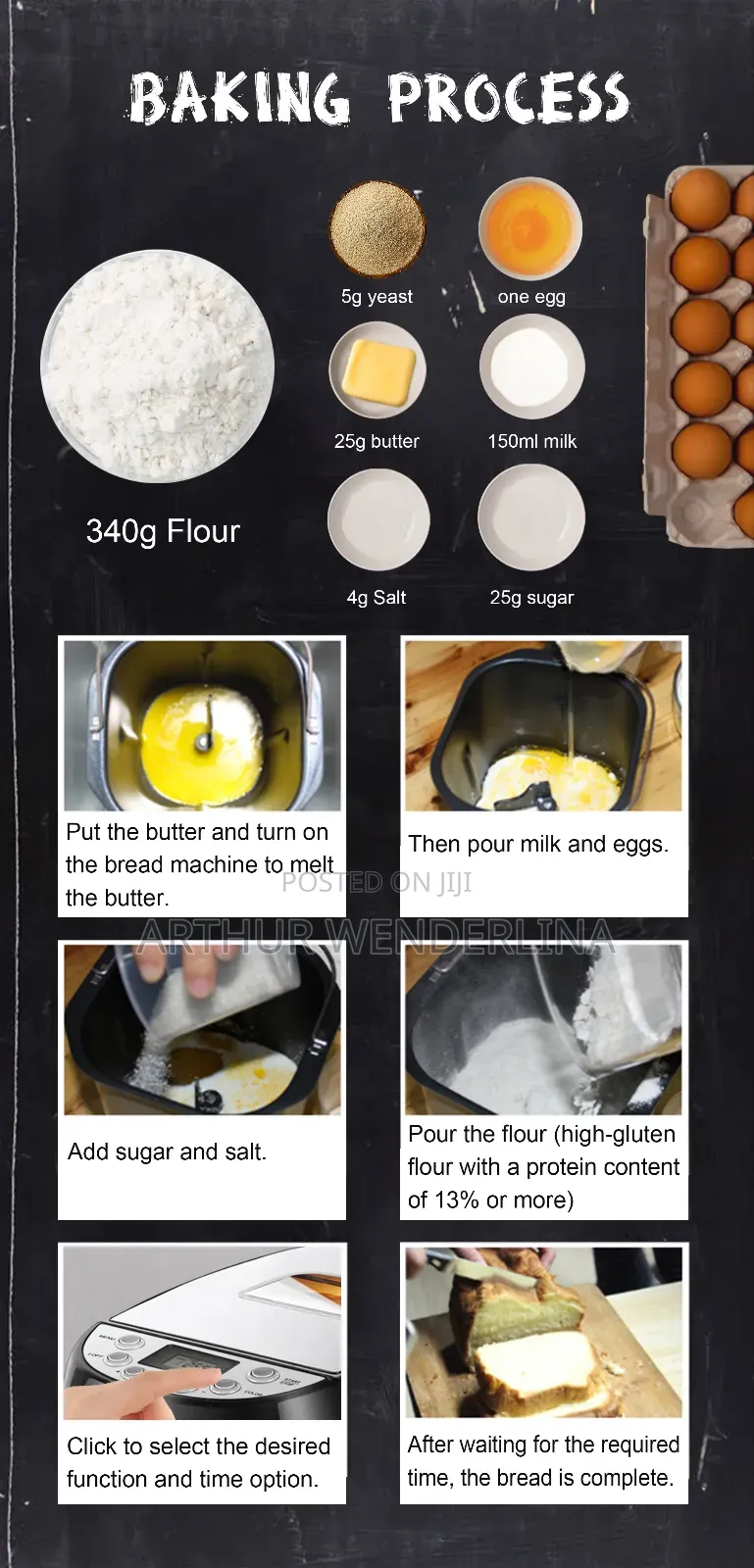 Sonifer Multifunction Digital Bread Maker