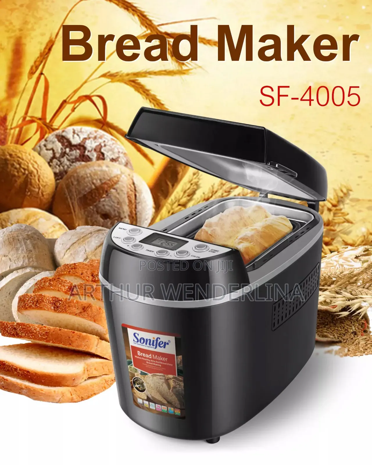 Sonifer Multifunction Digital Bread Maker