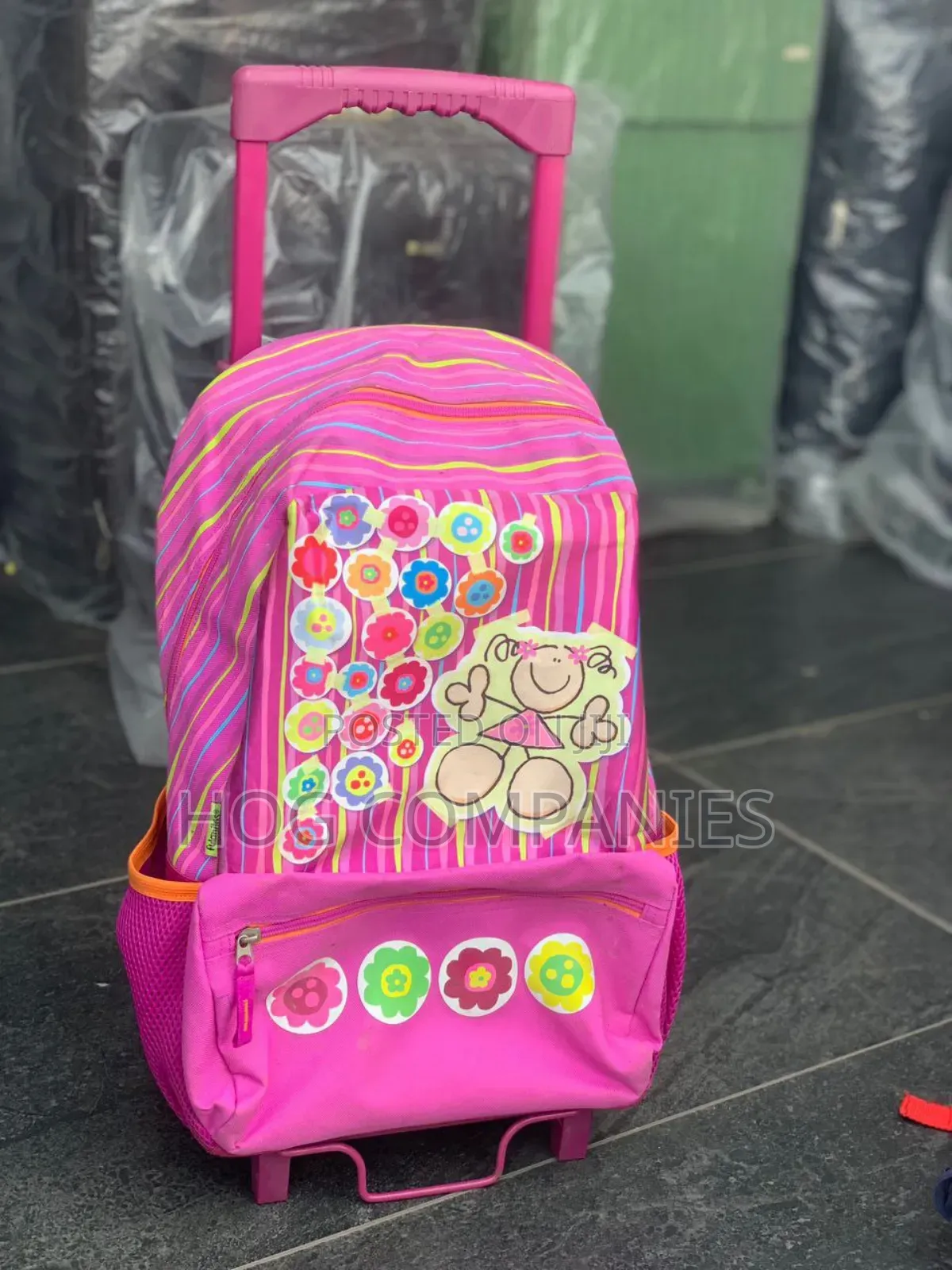 Multifunctional Kids Trolley School Bag Backpack