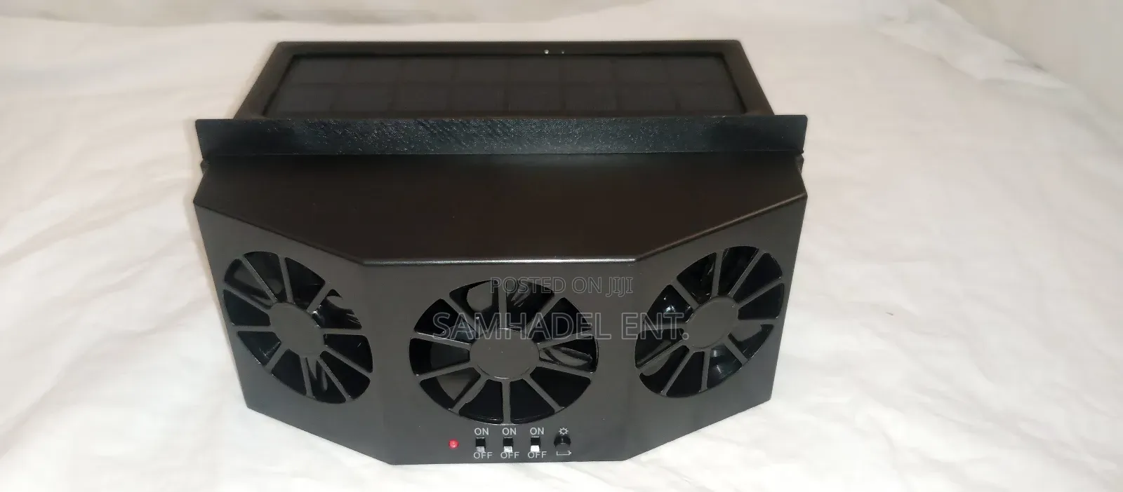 Solar Powered Car Ventilator Fan