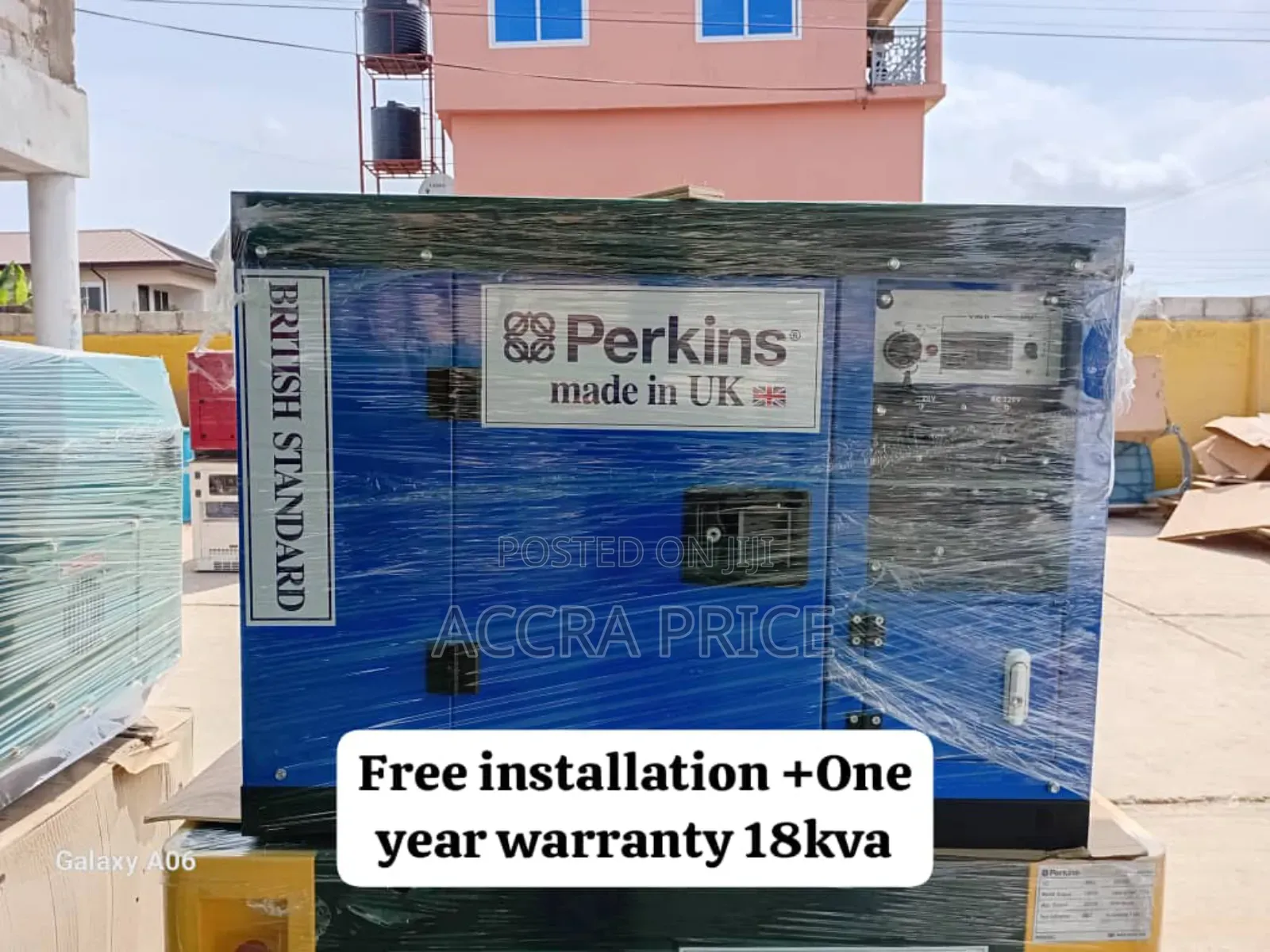 Power Flex 18kva Diesel Silent Perkins Generator Uk Silent