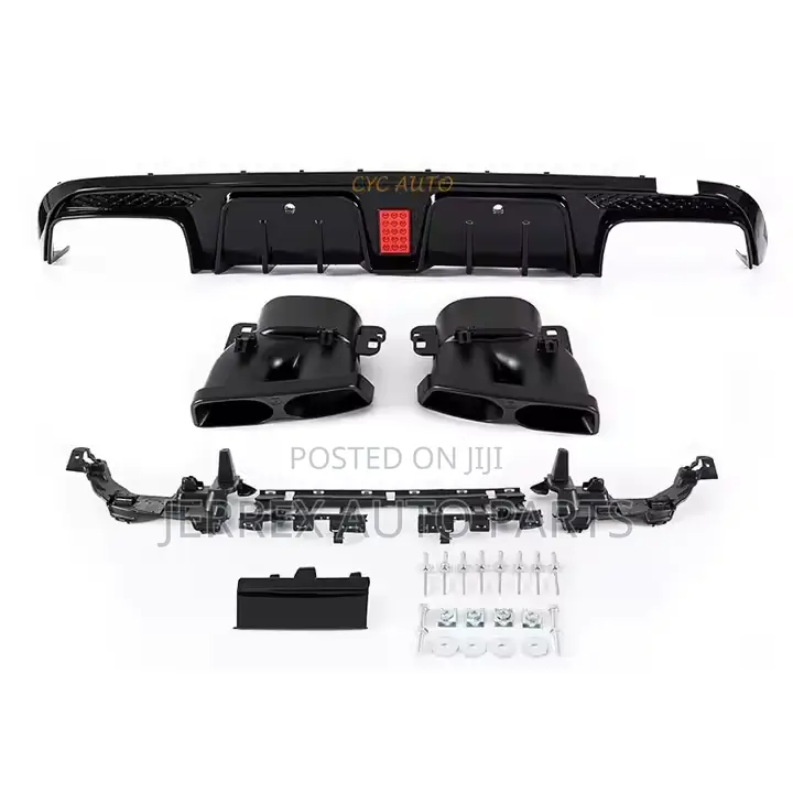 Mercedes-Benz W205 2016-2021 Diffuser With Brake Light