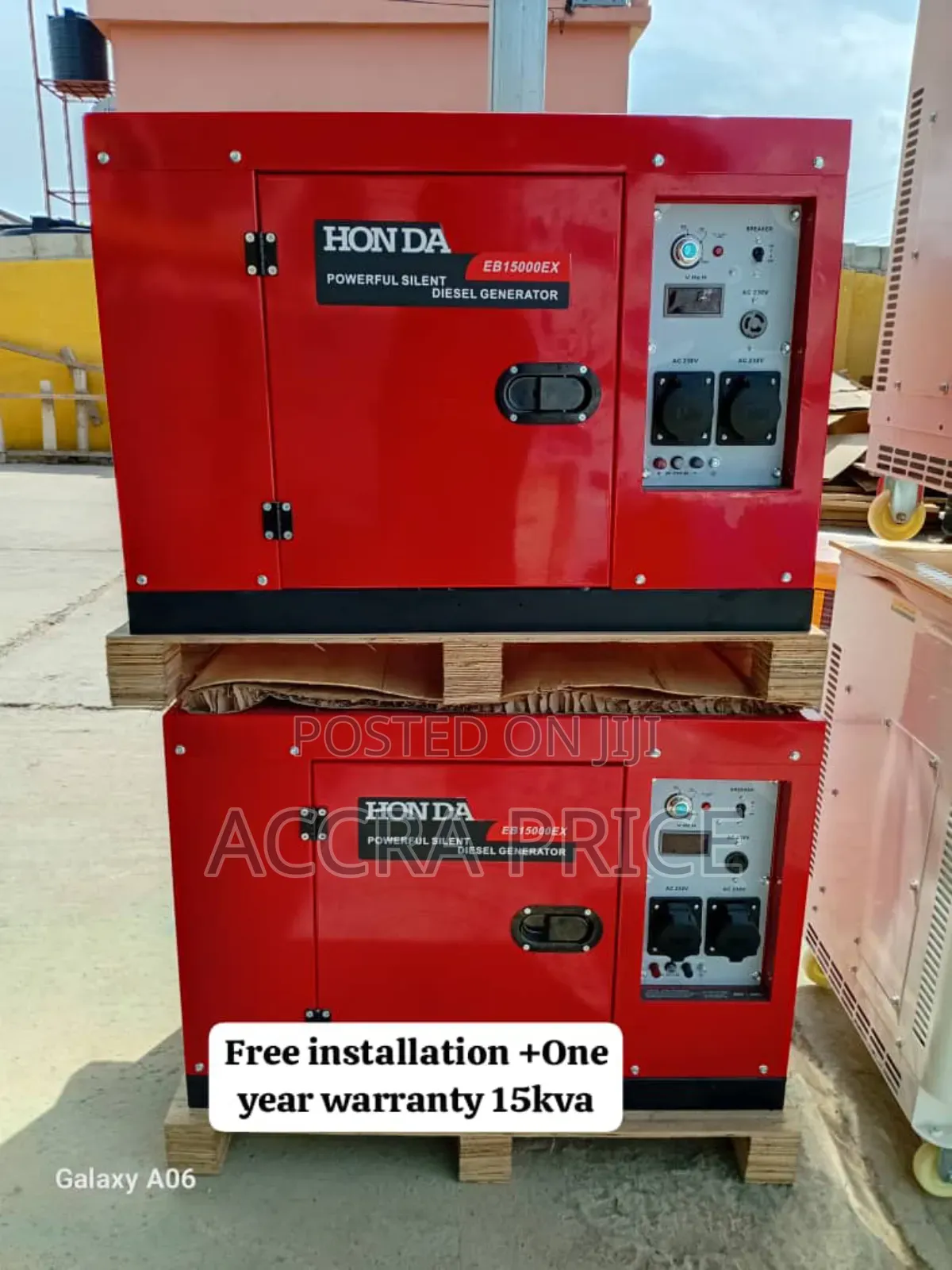 Power Flex 15kva Diesel Silent Honda Generator Silent Remote