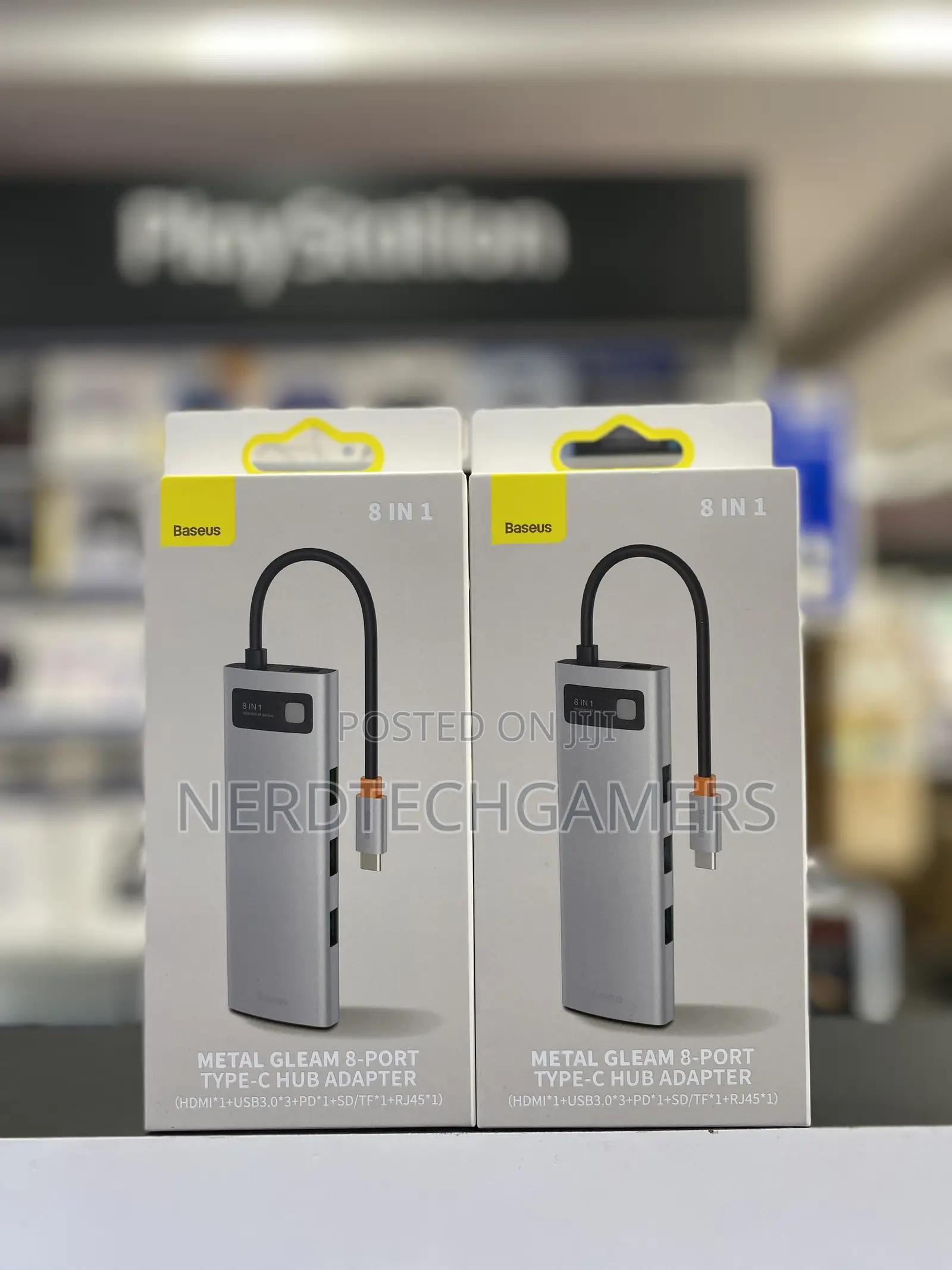 Baseus 8-in-1 Usb C Hub Docking Station, Usb C Adapter.