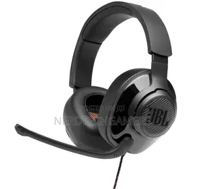 JBL Quantum 300 - Wired Over-Ear Gaming Headphones Black