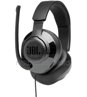 JBL Quantum 300 - Wired Over-Ear Gaming Headphones Black