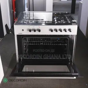 96l Freestanding Oven With 5 Burner Gas Cooker