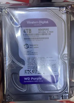 4tb Surveillance Hard Drive Wd Purple