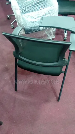 Study Chair With Tab (Black)